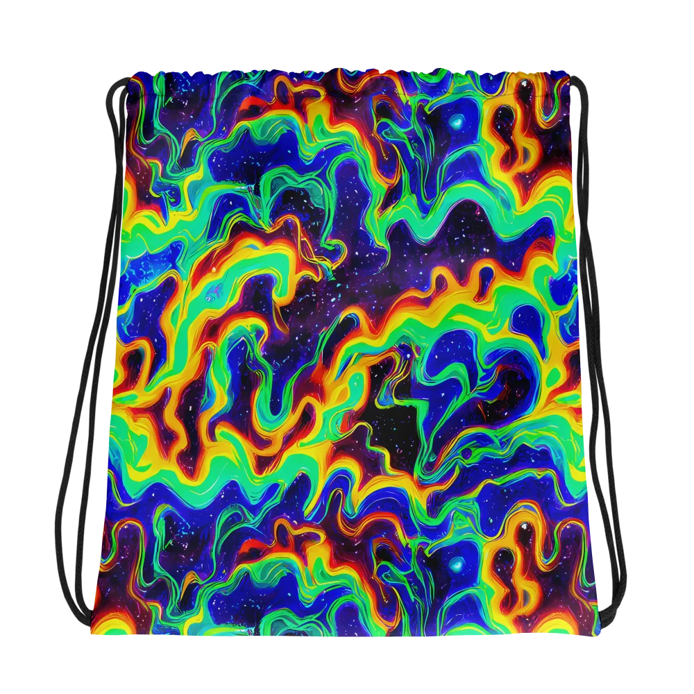 Hypercosm on Drawstring Bag — Photo