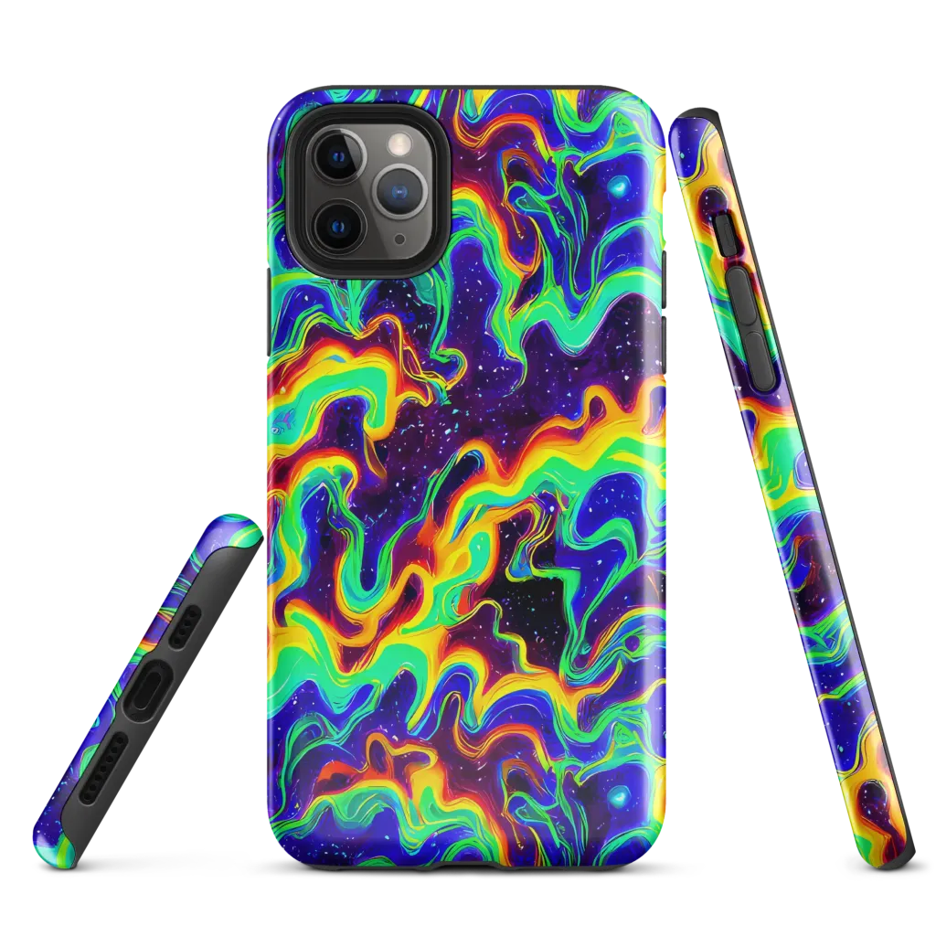 Hypercosm on Tough Case for iPhone® — Front