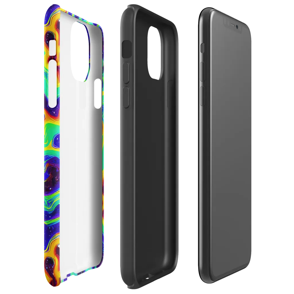 Hypercosm on Tough Case for iPhone® — Right