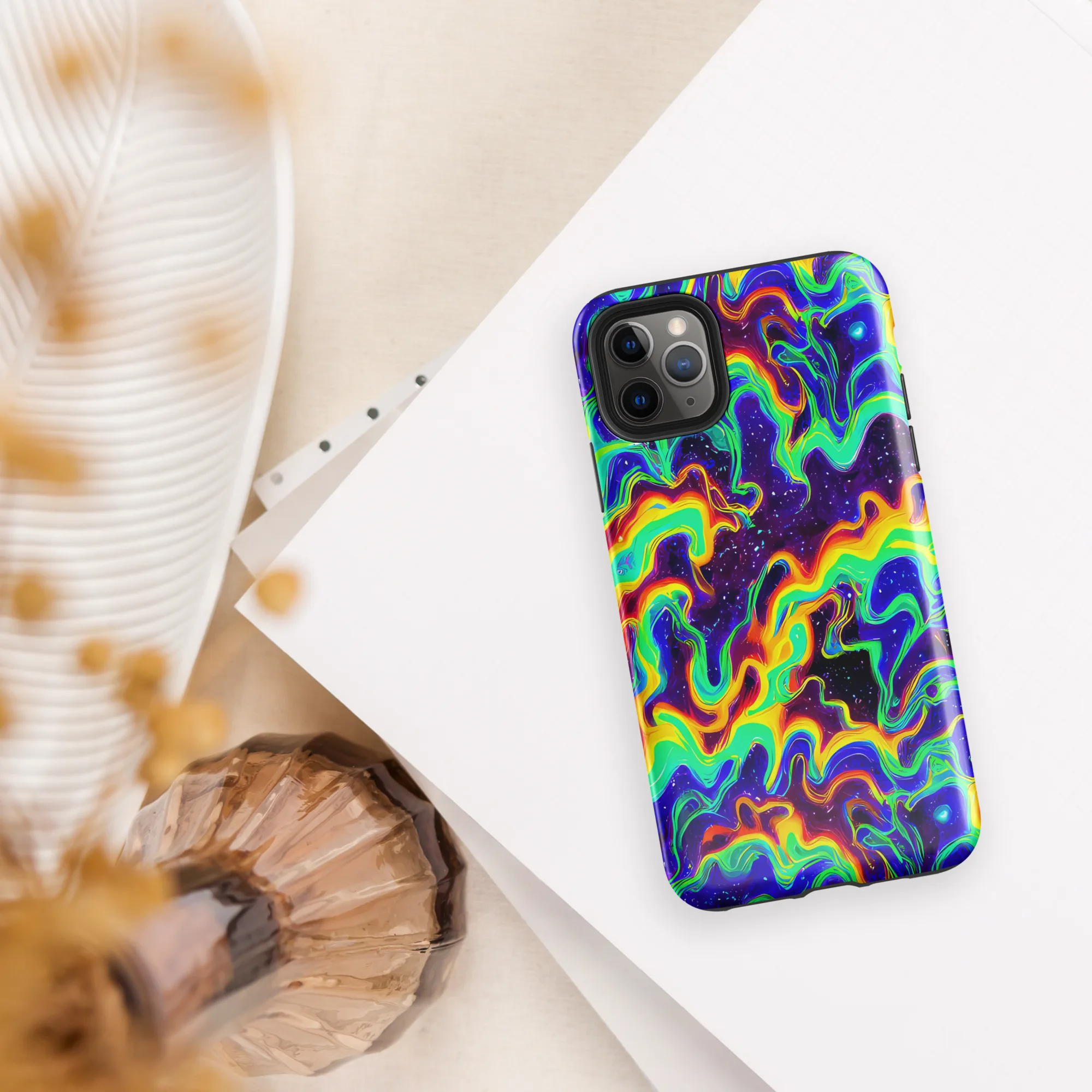 Hypercosm on Tough Case for iPhone® — Front
