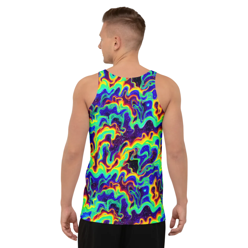Hypercosm on Men's Tank Top — Back
