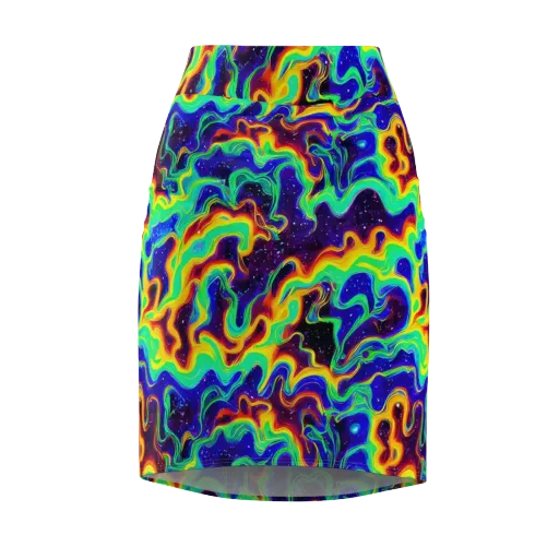 Hypercosm on a Pencil Skirt