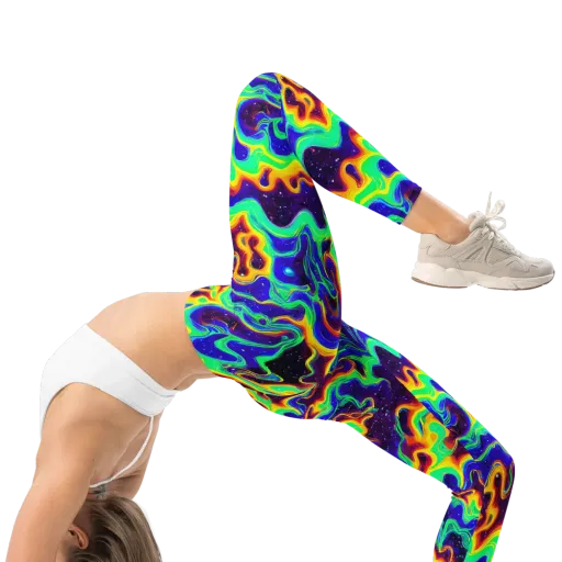 Hypercosm on a Leggings