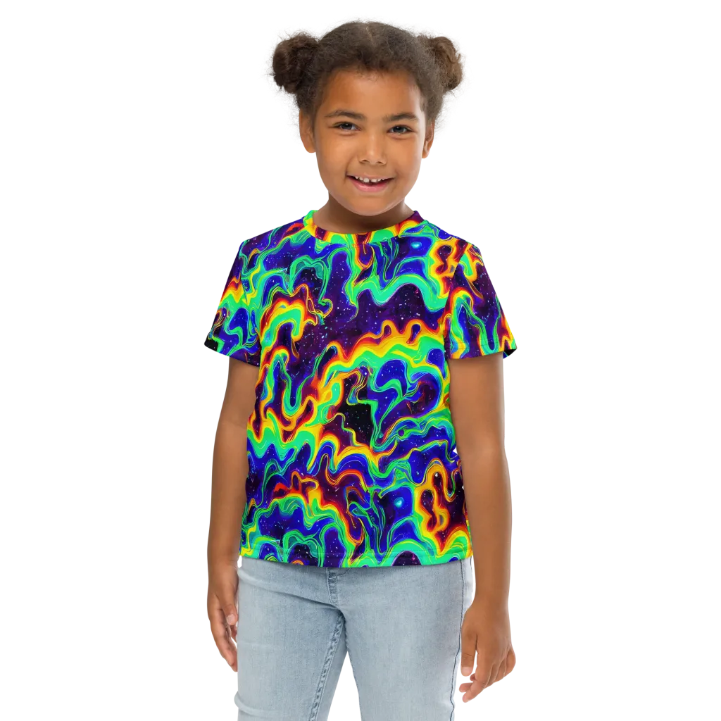 Hypercosm on Kids Crew Neck T-Shirt — Front