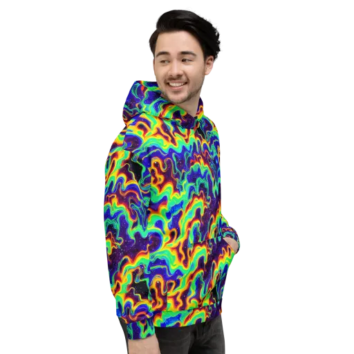 Hypercosm on a Hoodie