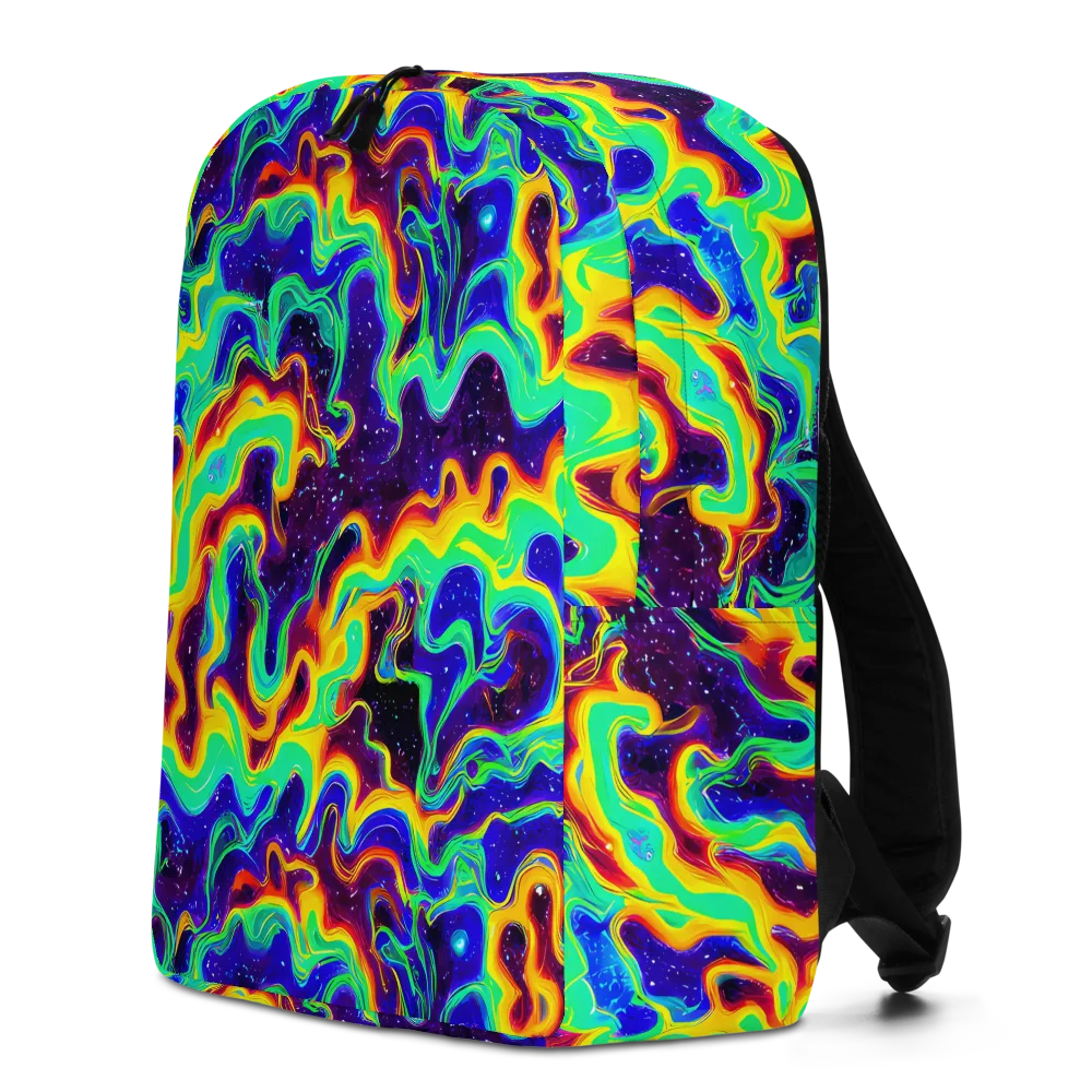 Hypercosm on Minimalist Backpack — Left