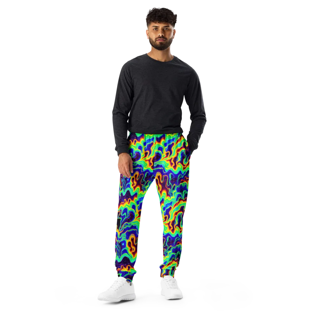 Hypercosm on Men's Joggers — Front