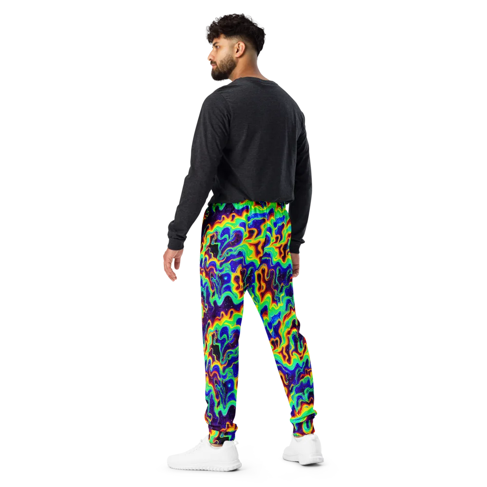 Hypercosm on Men's Joggers — Back