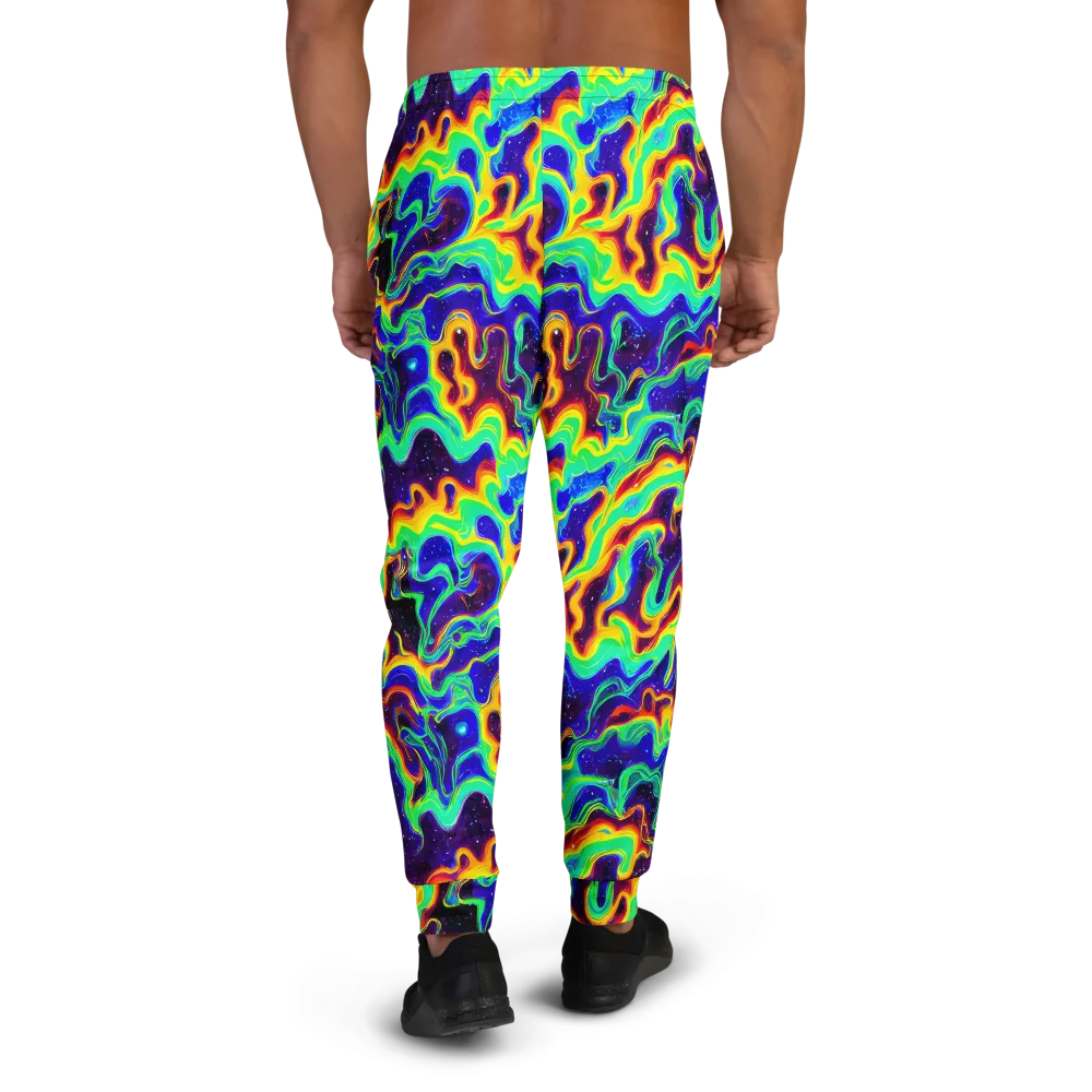 Hypercosm on Men's Joggers — Back