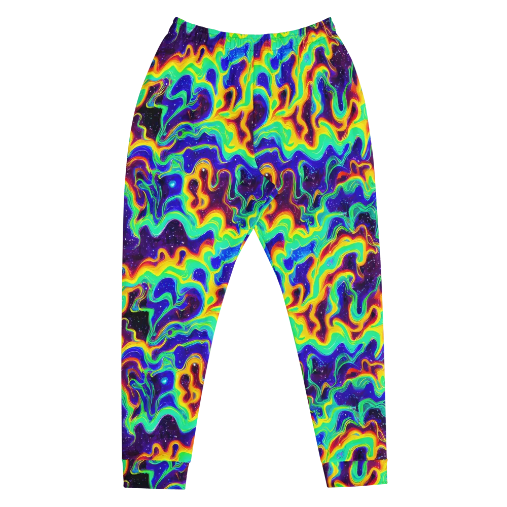 Hypercosm on Men's Joggers — Front