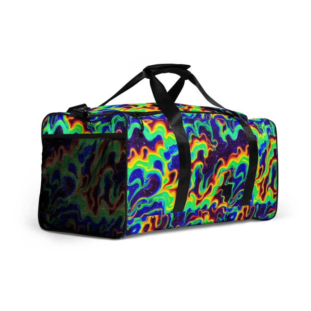 Hypercosm on Duffle Bag — Right Front