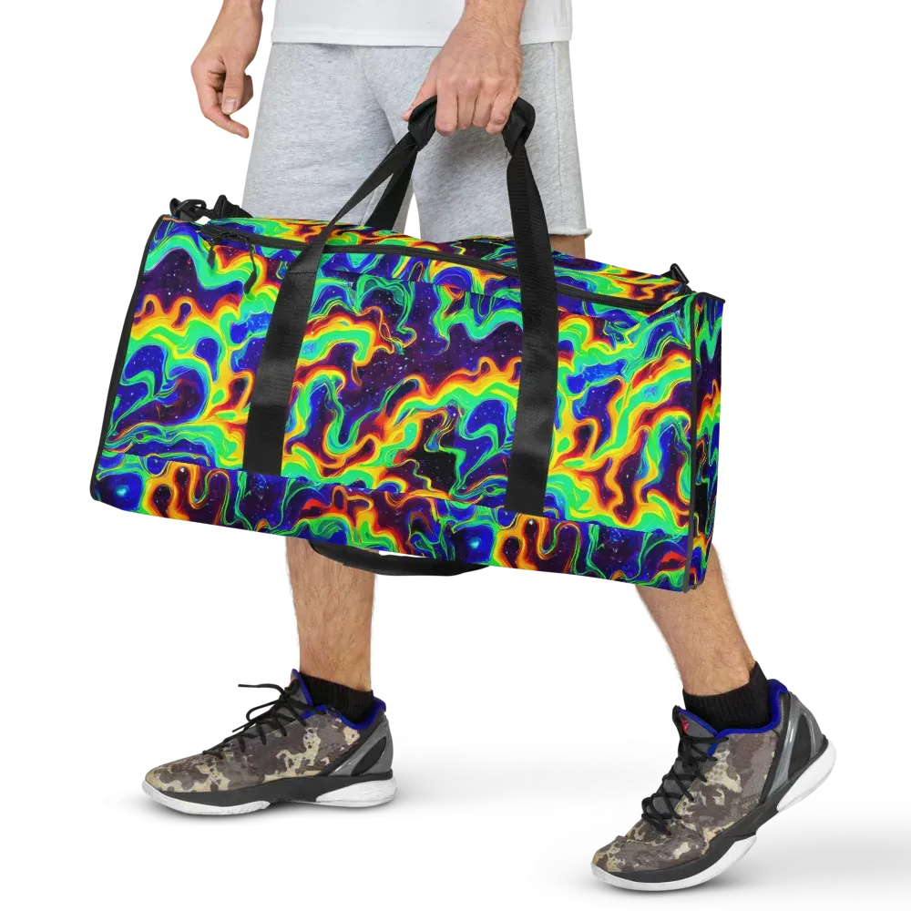 Hypercosm on Duffle Bag — Front