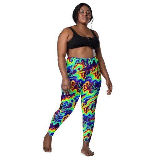 Hypercosm on a Leggings with Pockets