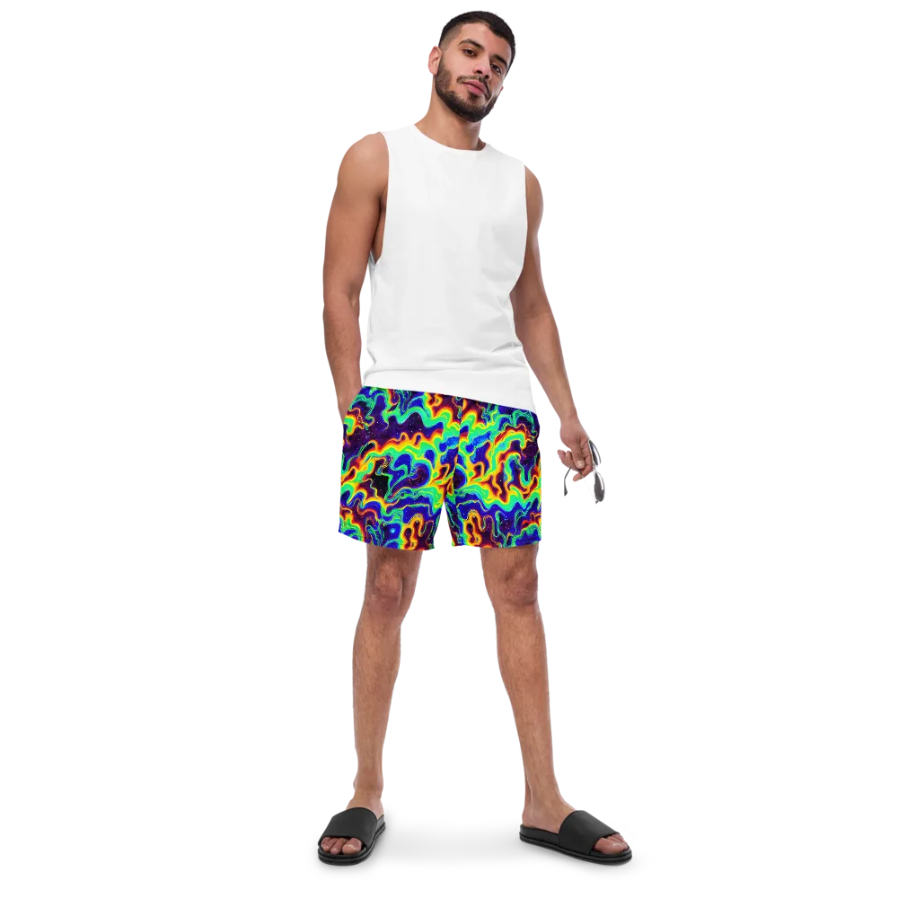 Hypercosm on Swim Trunks — Front
