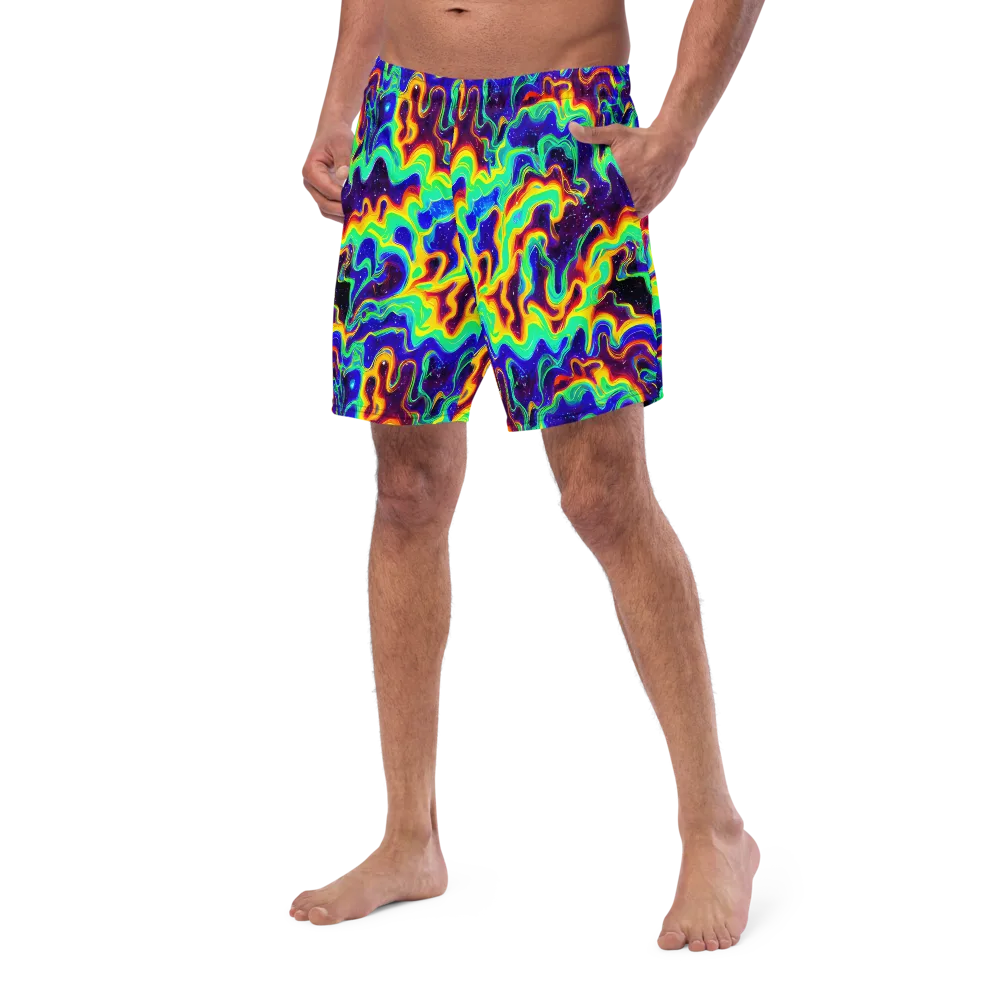 Hypercosm on Swim Trunks — Left Front