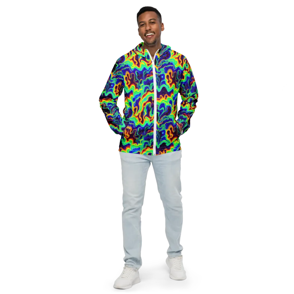 Hypercosm on Men's Windbreaker — Front