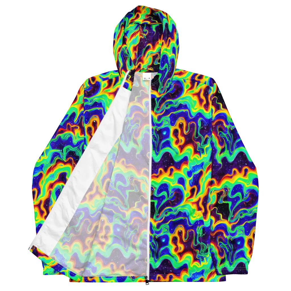 Hypercosm on Men's Windbreaker — Front
