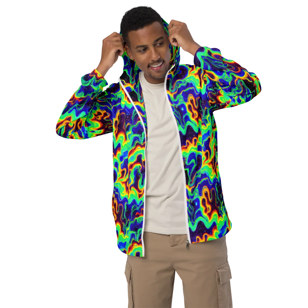 Hypercosm on Men's Windbreaker — Front