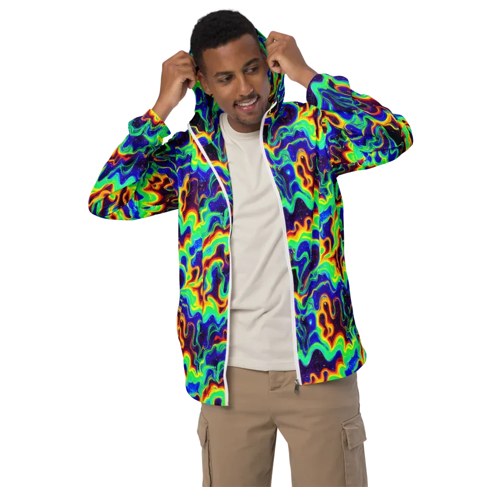 Hypercosm on Men's Windbreaker — Front