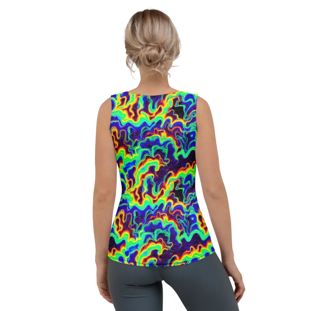 Hypercosm on Women's Tank Top — Back