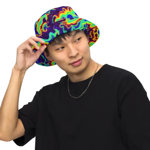 Hypercosm on a Reversible Bucket Hat