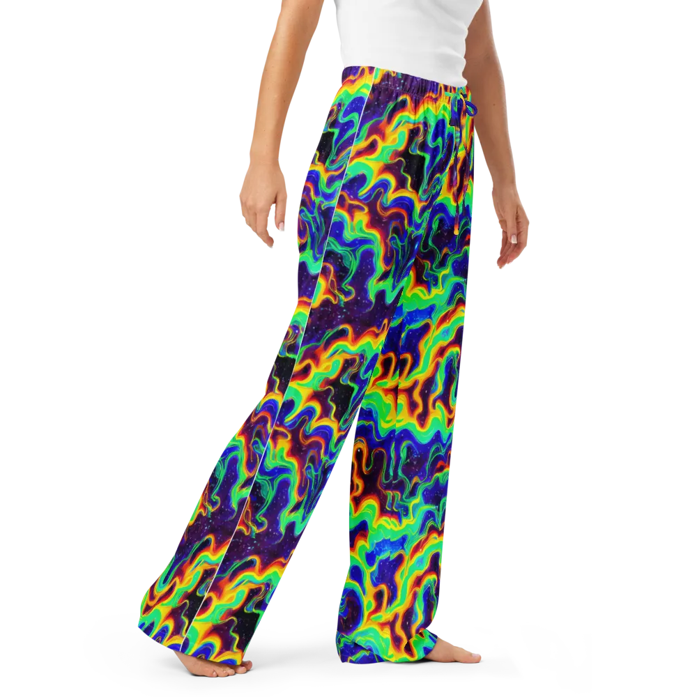 Hypercosm on Women's Pajama Pants — Right Front