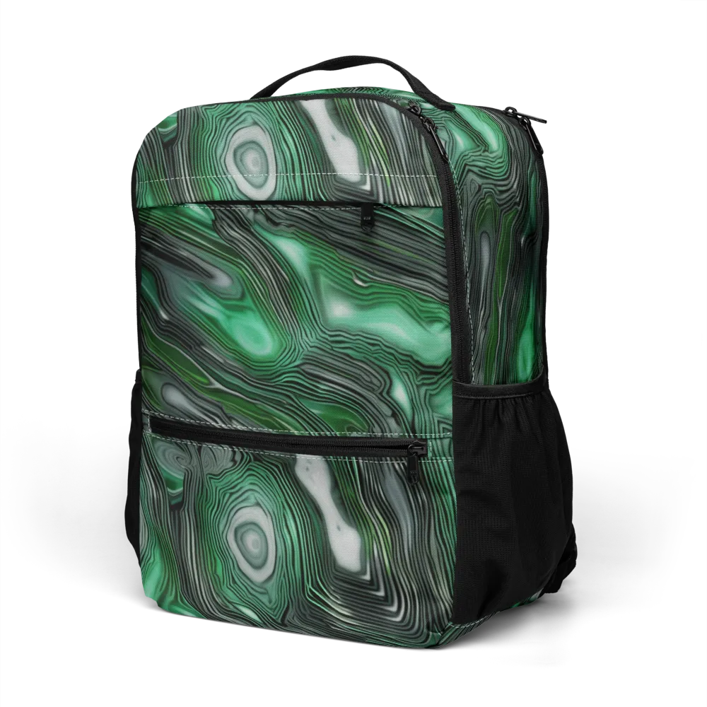 Malachite Current on Utility Backpack — Left Front