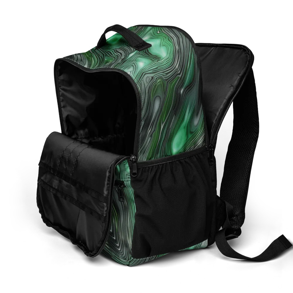 Malachite Current on Utility Backpack — Product details 2