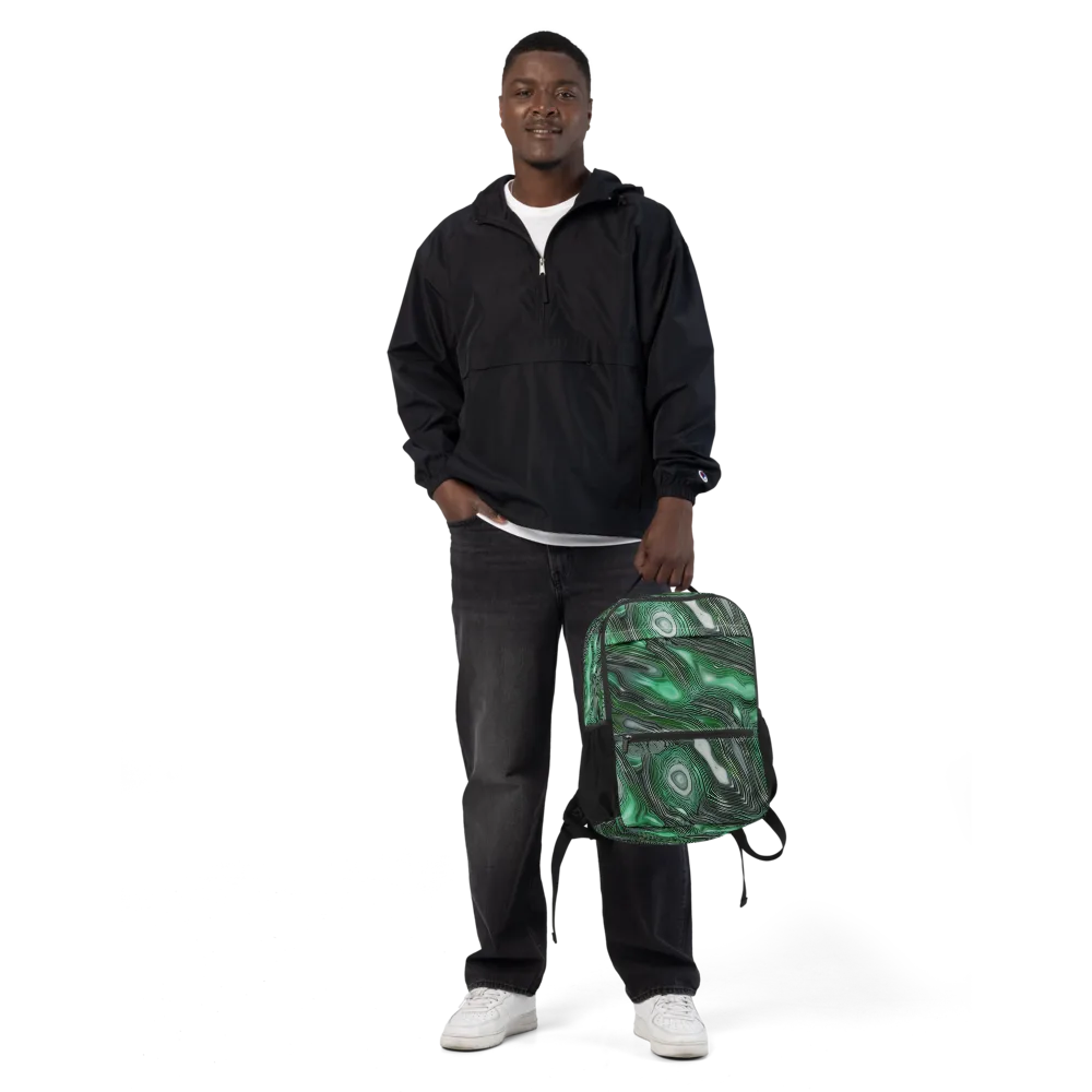 Malachite Current on Utility Backpack — Front