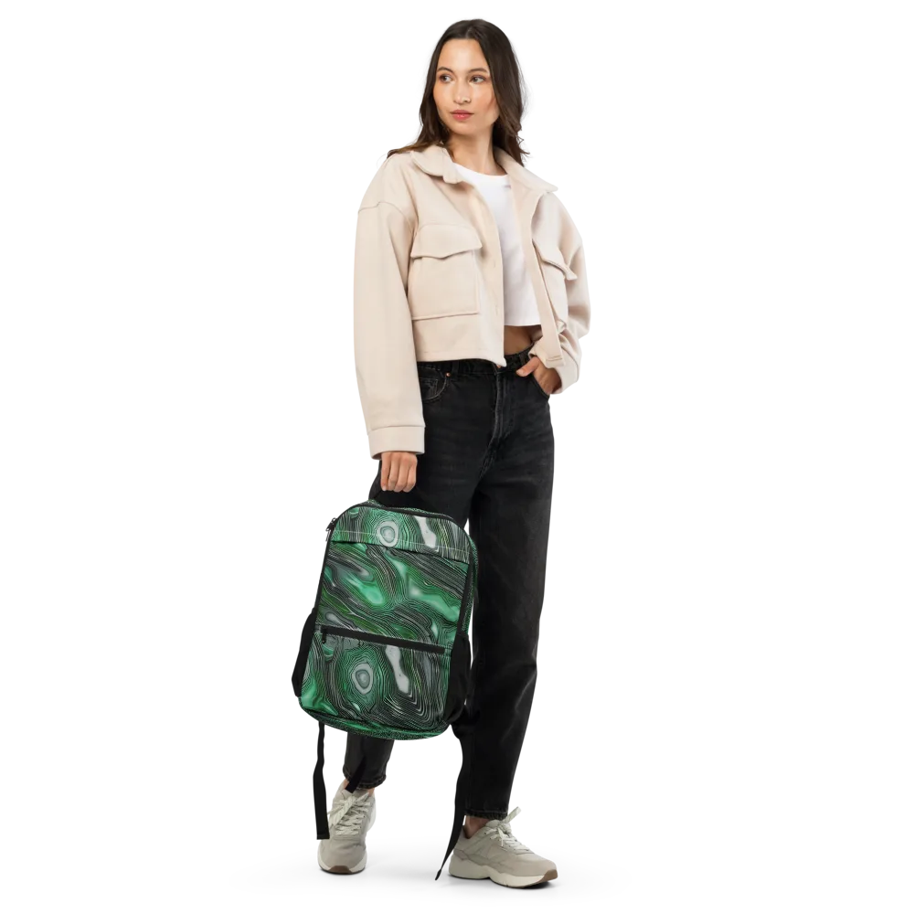 Malachite Current on Utility Backpack — Front
