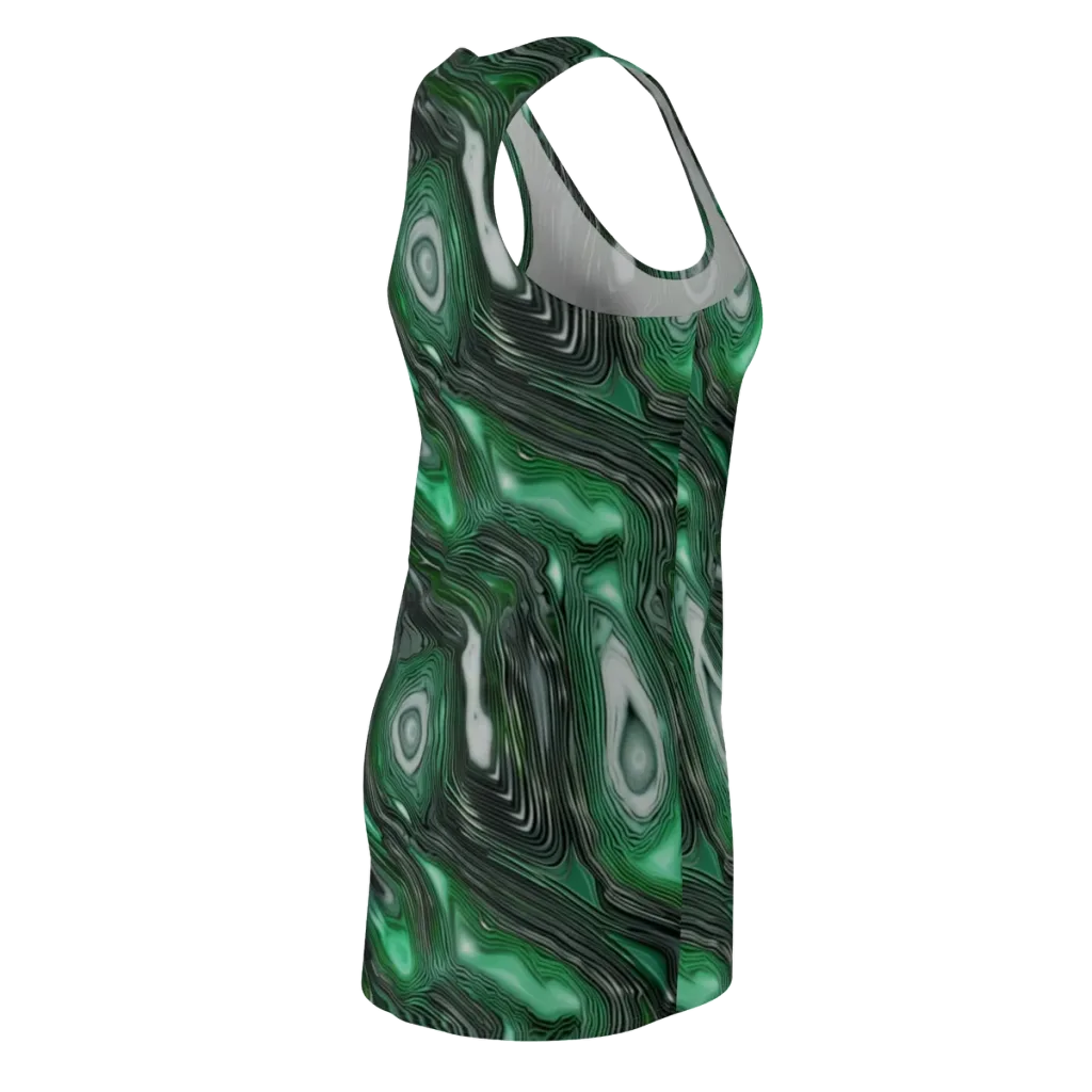 Malachite Current on Racerback Dress — Back Side