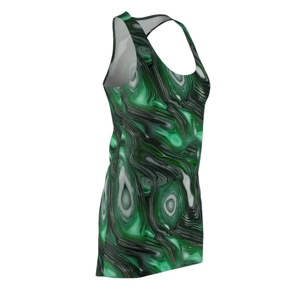 Malachite Current on Racerback Dress — Front Side