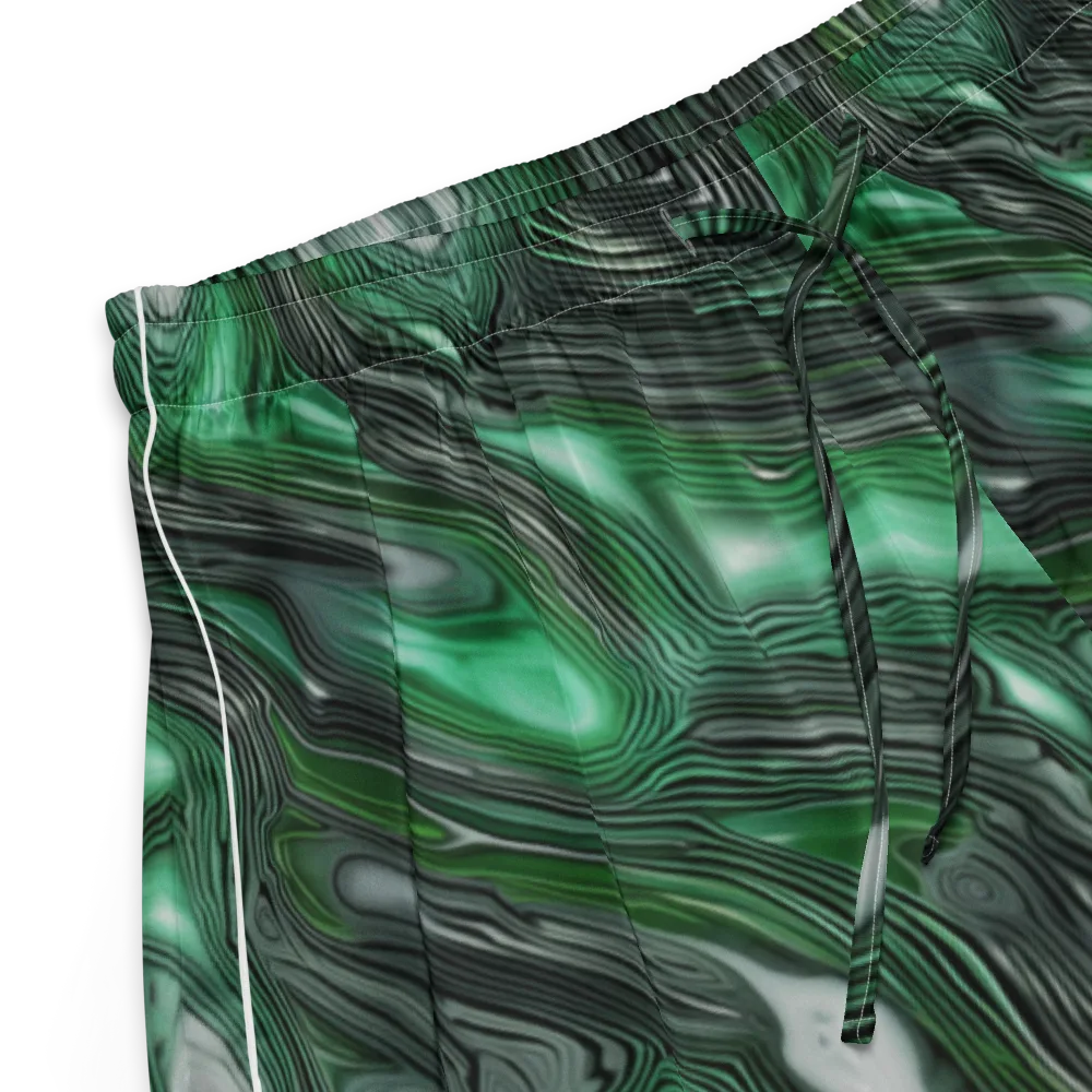 Malachite Current on Women's Pajama Shorts — Product details
