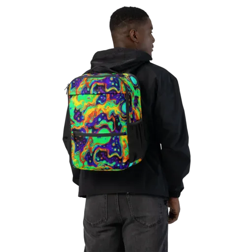 Deep Space Melt on a Utility Backpack