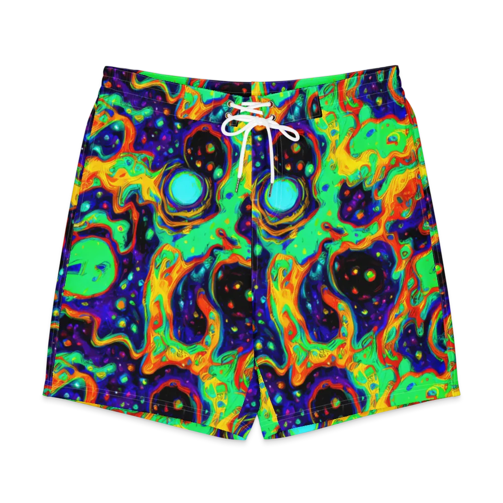 Deep Space Melt on Men's Board Shorts — Front