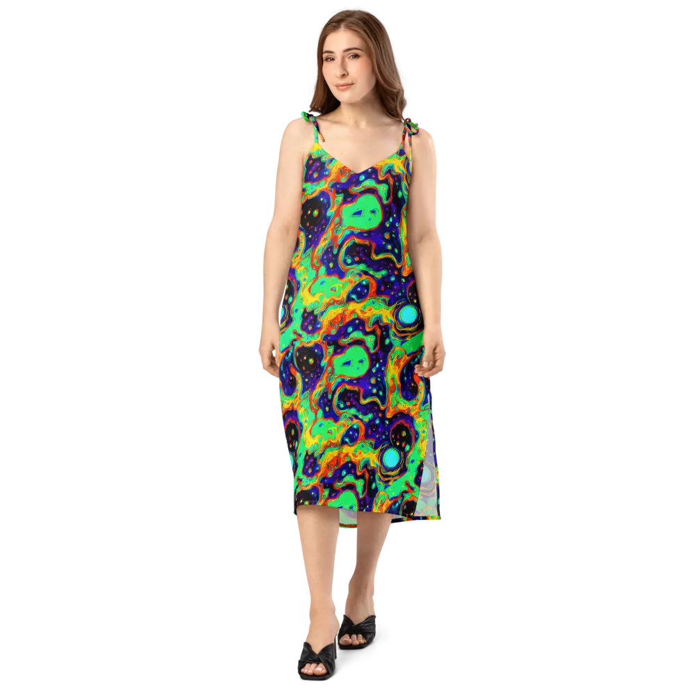 Deep Space Melt on Slip Dress — Front