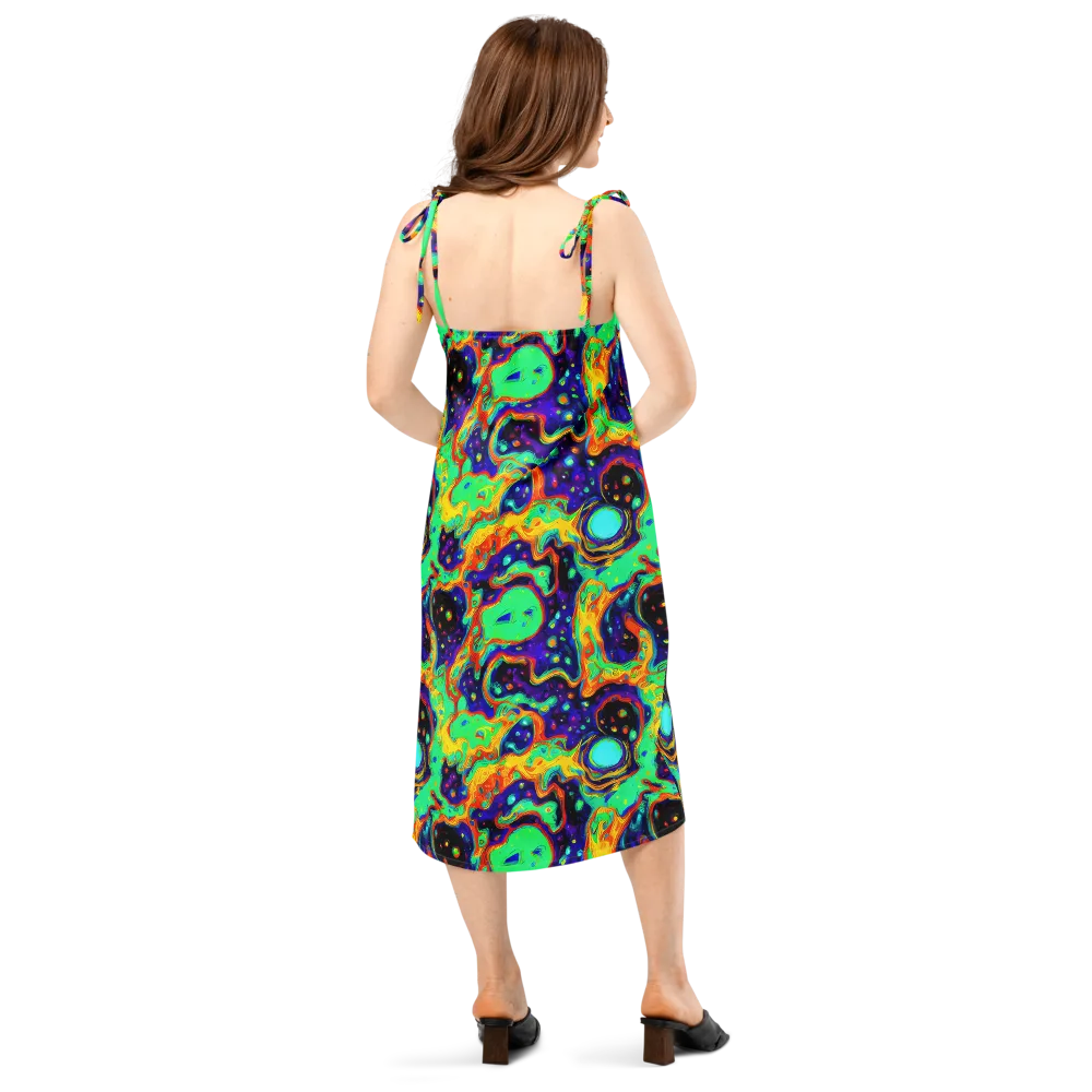 Deep Space Melt on Slip Dress — Back
