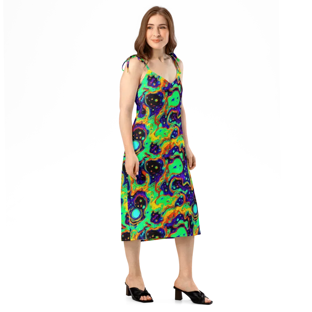Deep Space Melt on Slip Dress — Right Front