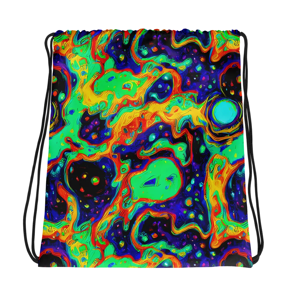 Deep Space Melt on Drawstring Bag — Photo