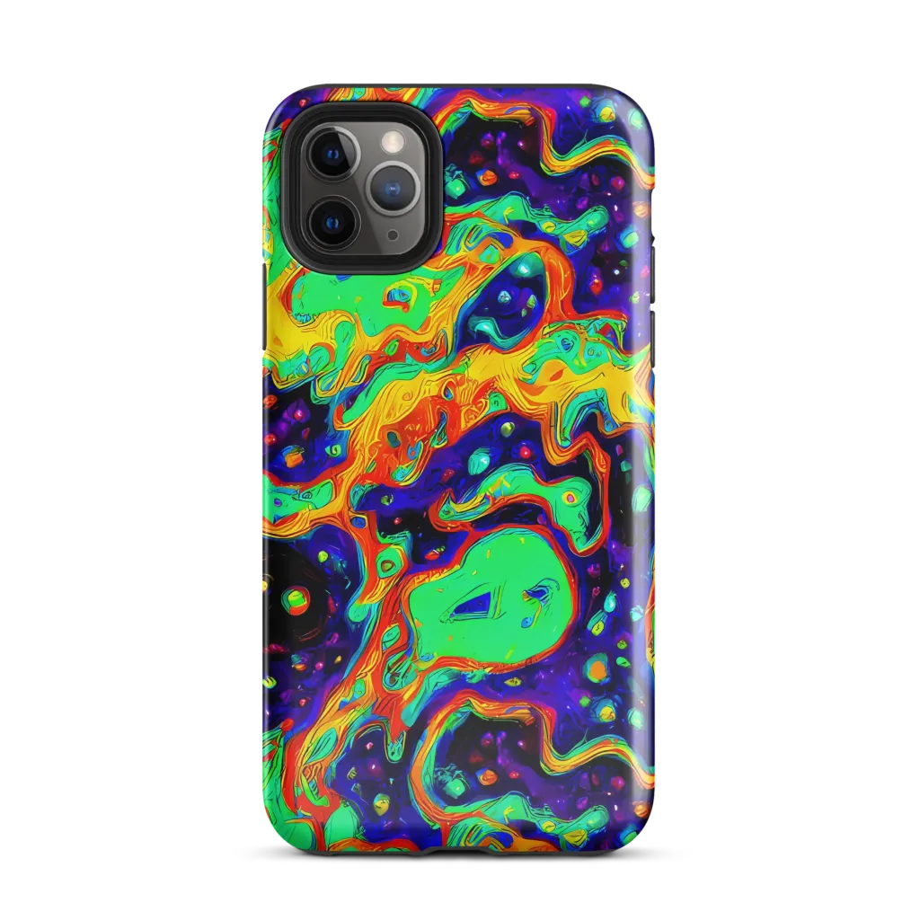 Deep Space Melt on Tough Case for iPhone® — Front