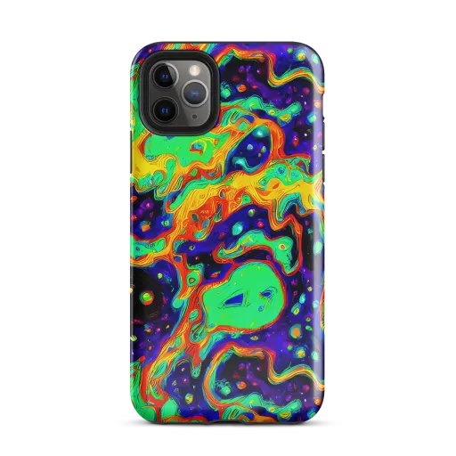 Deep Space Melt on a Tough Case for iPhone®