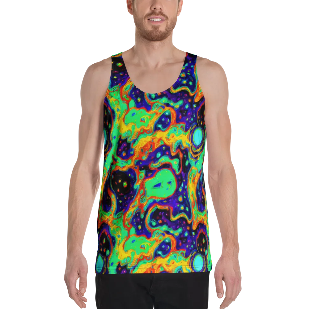 Deep Space Melt on Men's Tank Top — Front