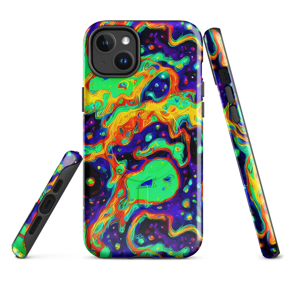 Deep Space Melt on MagSafe Tough Case for iPhone® — Front