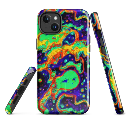 Deep Space Melt on a MagSafe Tough Case for iPhone®