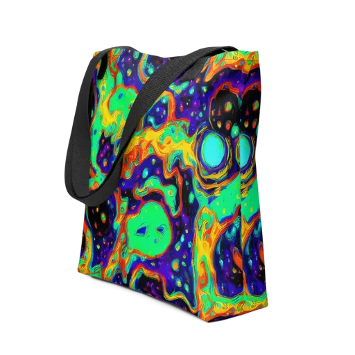 Deep Space Melt on a Tote Bag