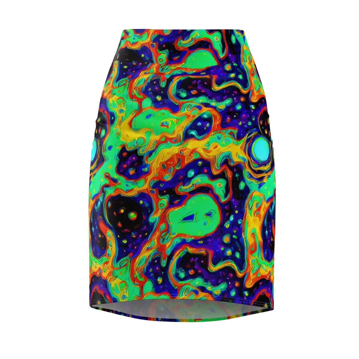 Deep Space Melt on Pencil Skirt — Front