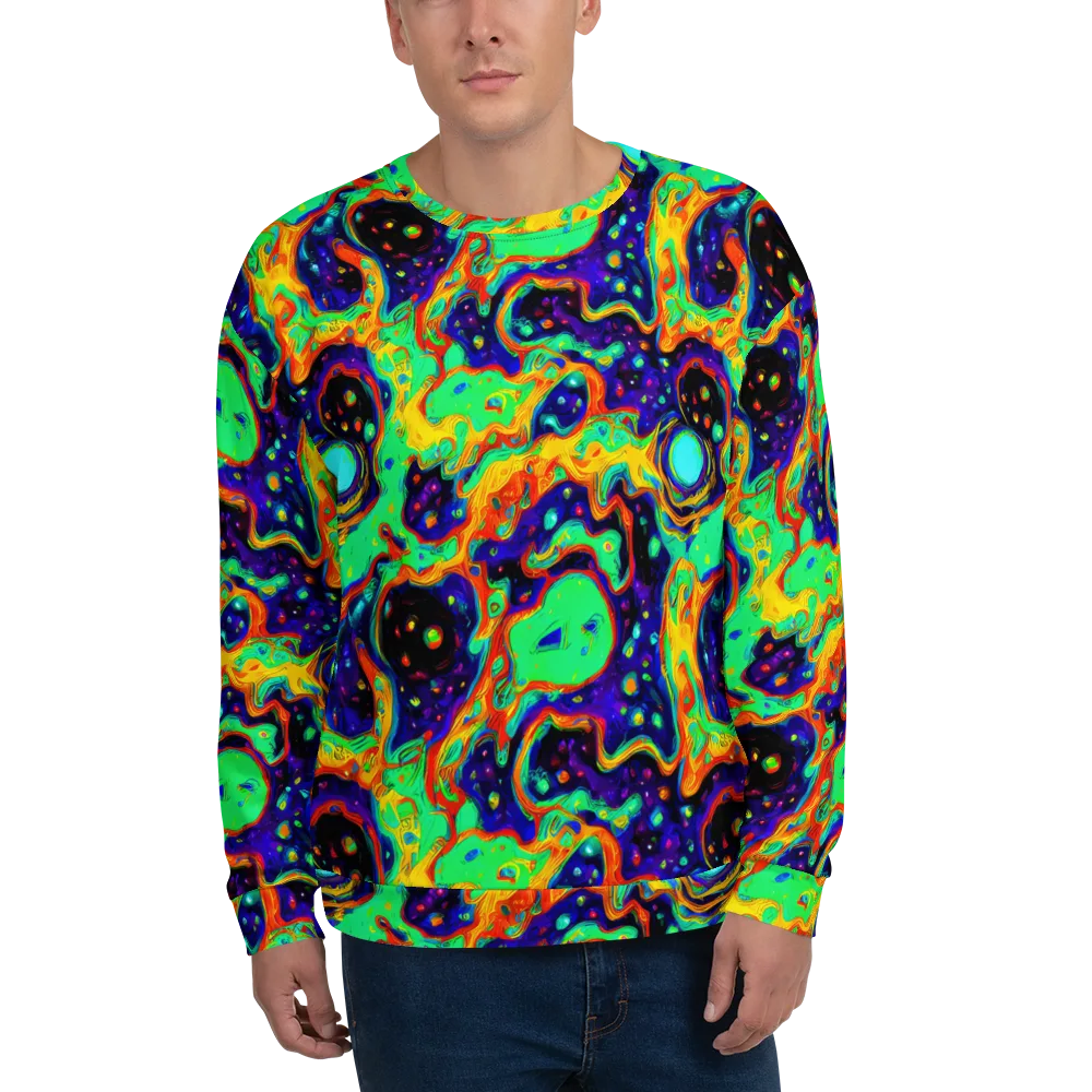 Deep Space Melt on Sweatshirt — Front