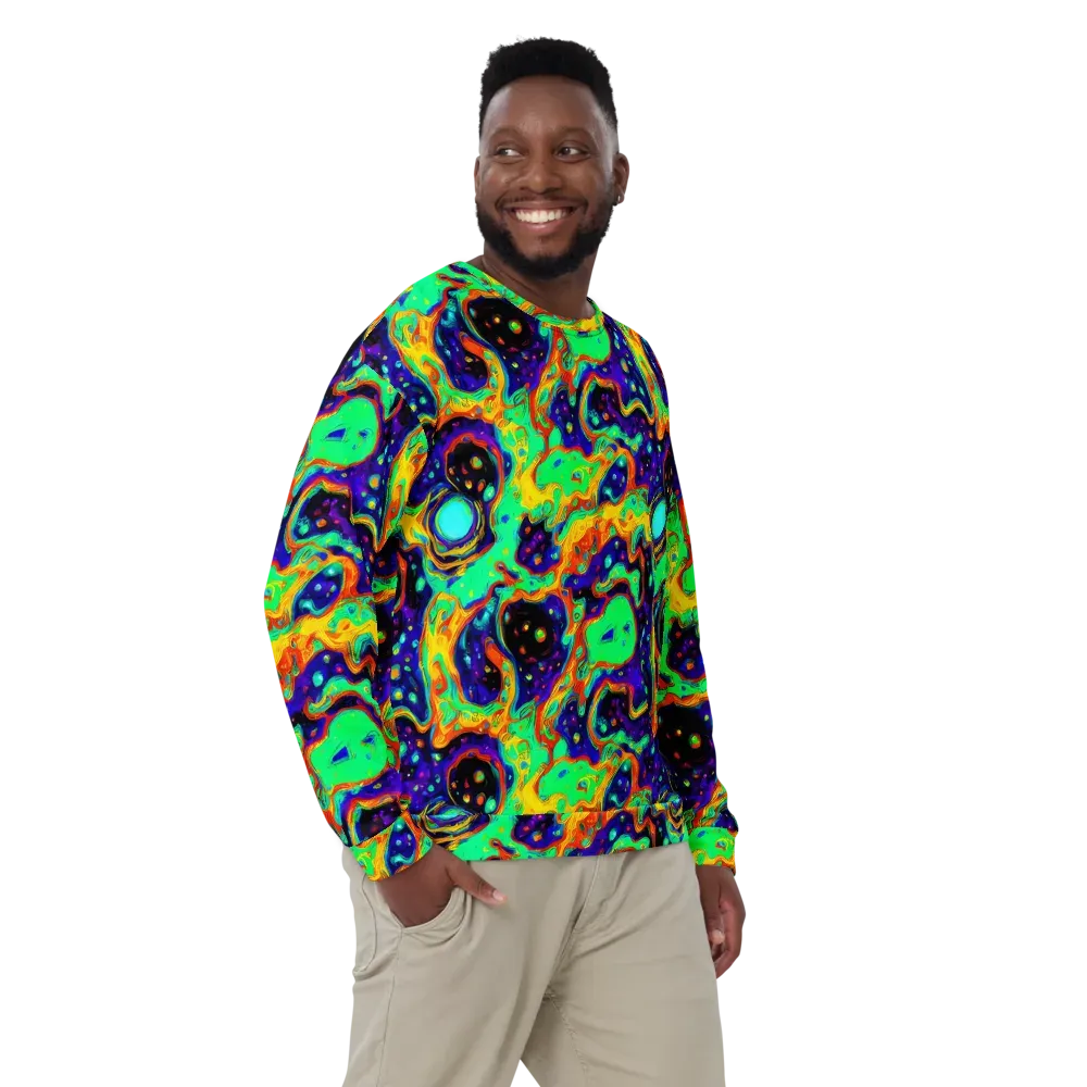 Deep Space Melt on Sweatshirt — Front