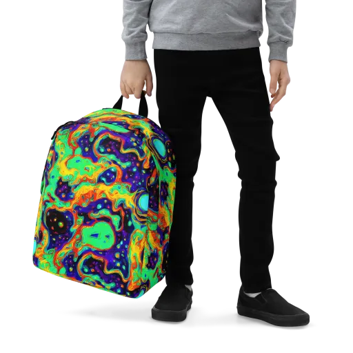Deep Space Melt on a Minimalist Backpack