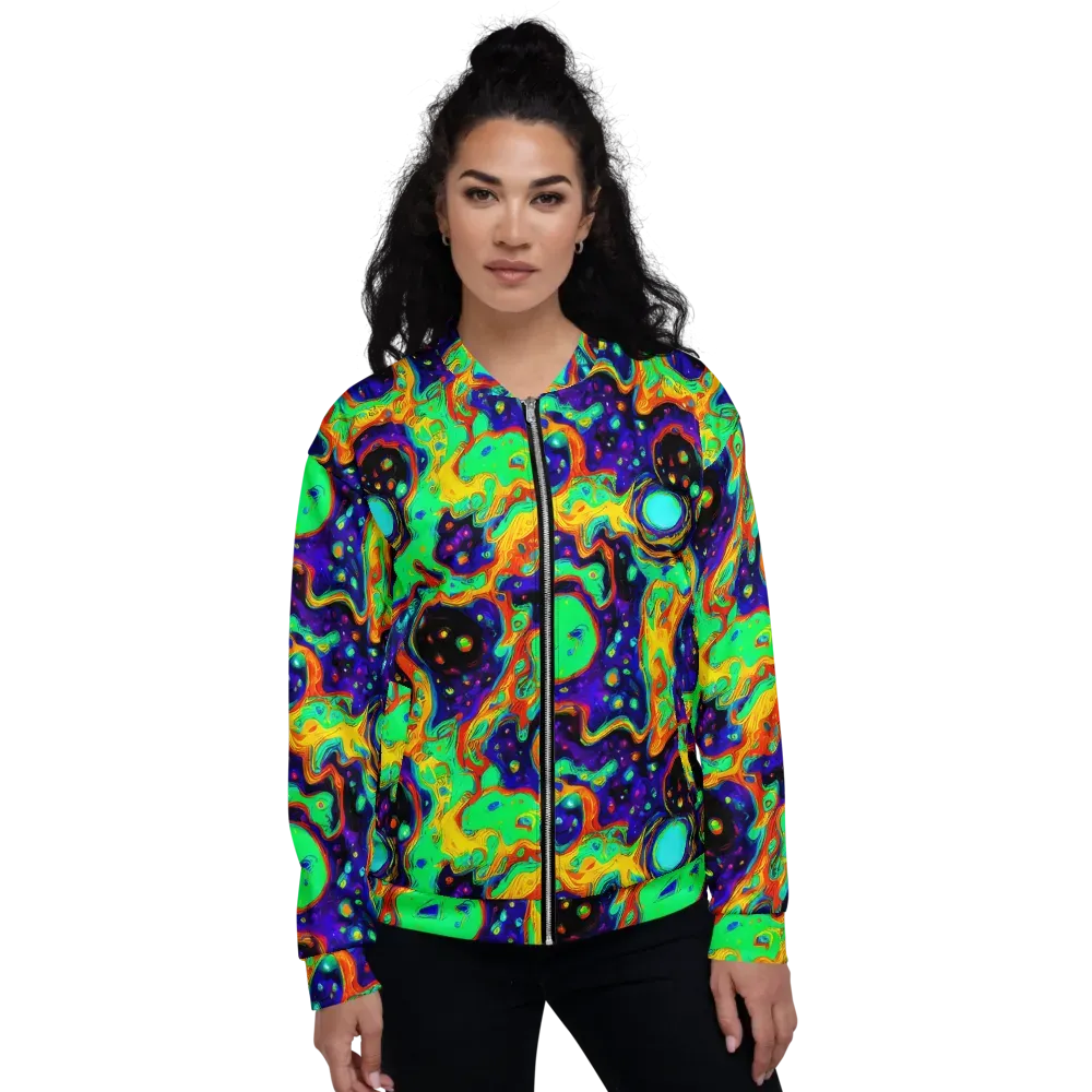 Deep Space Melt on Bomber Jacket — Front